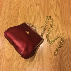 red vivienne westwood purse